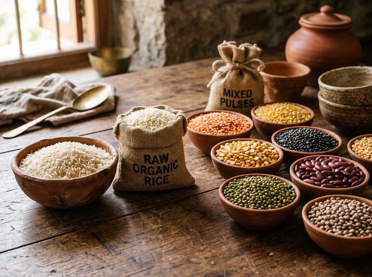 Rice and Pulses